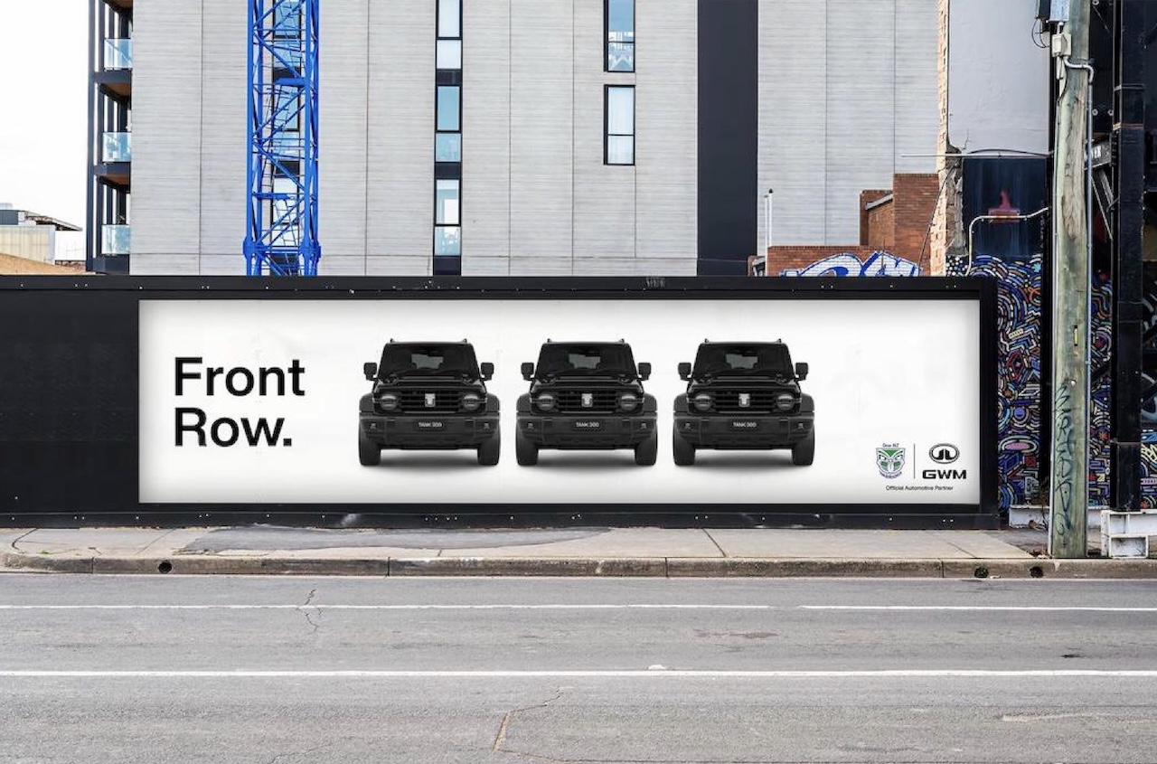GWM expresses its love for rugby league in One New Zealand Warriors campaign via The Hallway